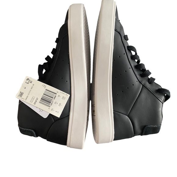 NWT Adidas Originals Women's Sleek Mid Sneaker Black Size 5 - Picture 6 of 8